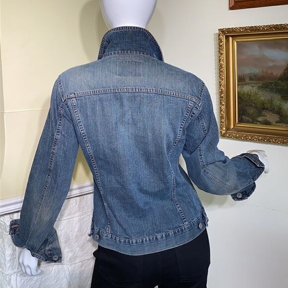 Sisley Vintage Denim Jean Jacket - Picture 5 of 14